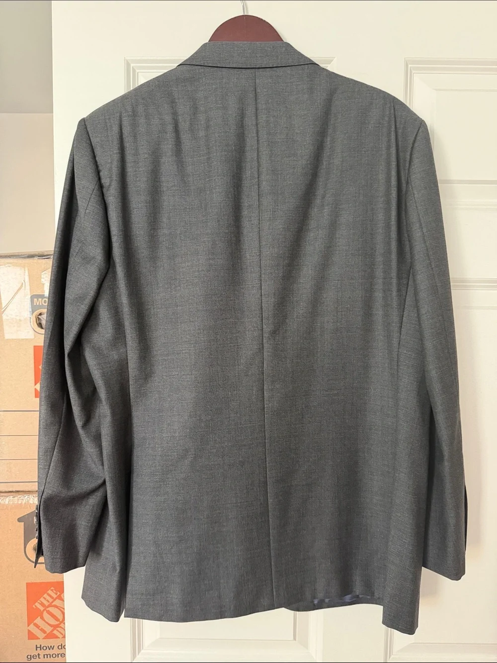 Suitsupply Charcoal Gray Wool Sport Coat